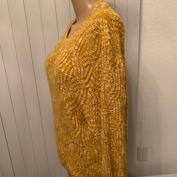 TOPSHOP YELLOW KNIT SWEATER - Picture 12 of 13